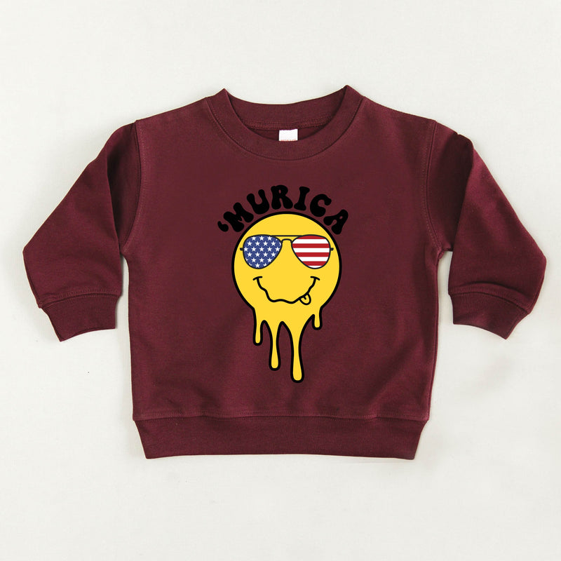 'Murica Smiley - Child Sweater