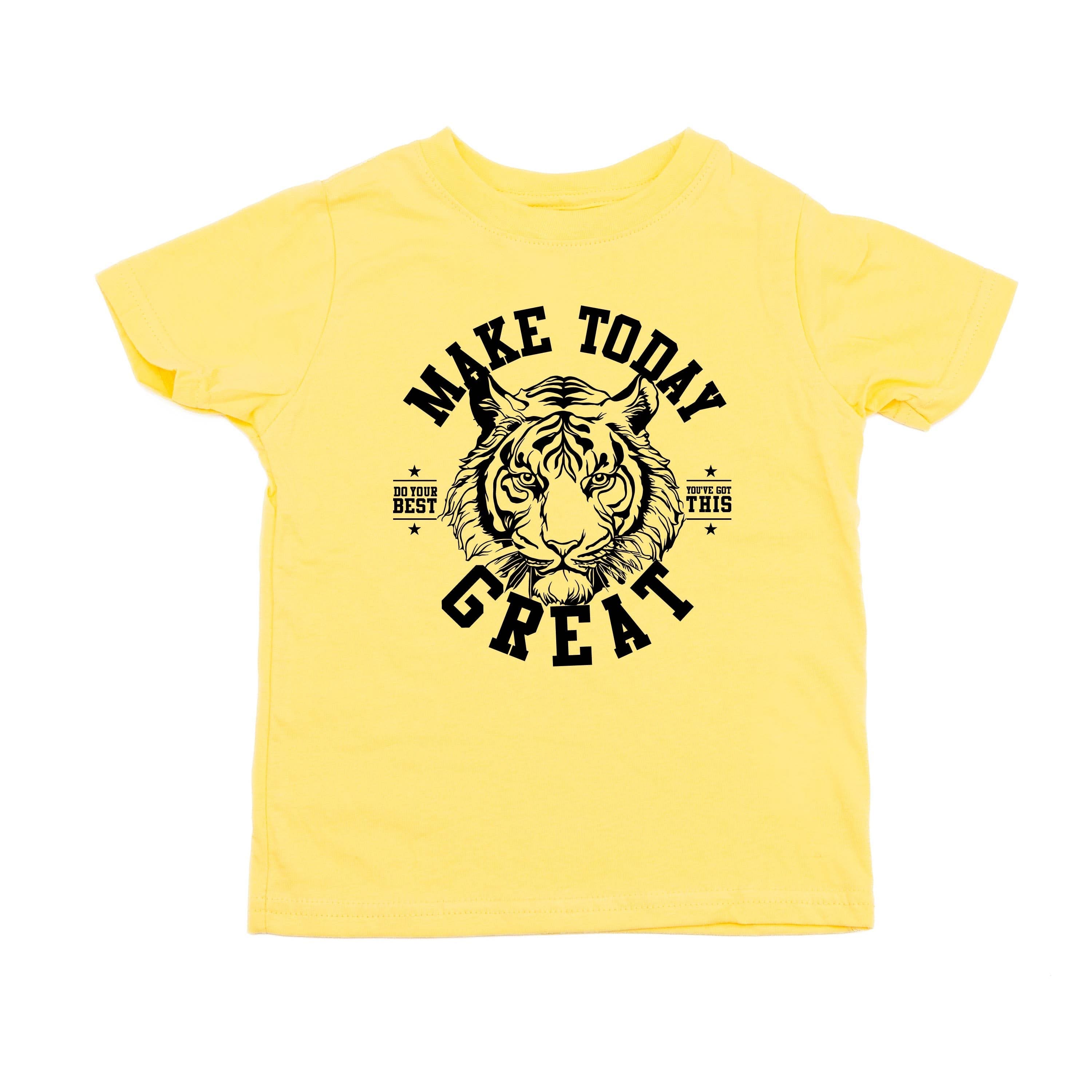 Make Today Great - Tiger - Child Tee Little Mama Shirt Shop