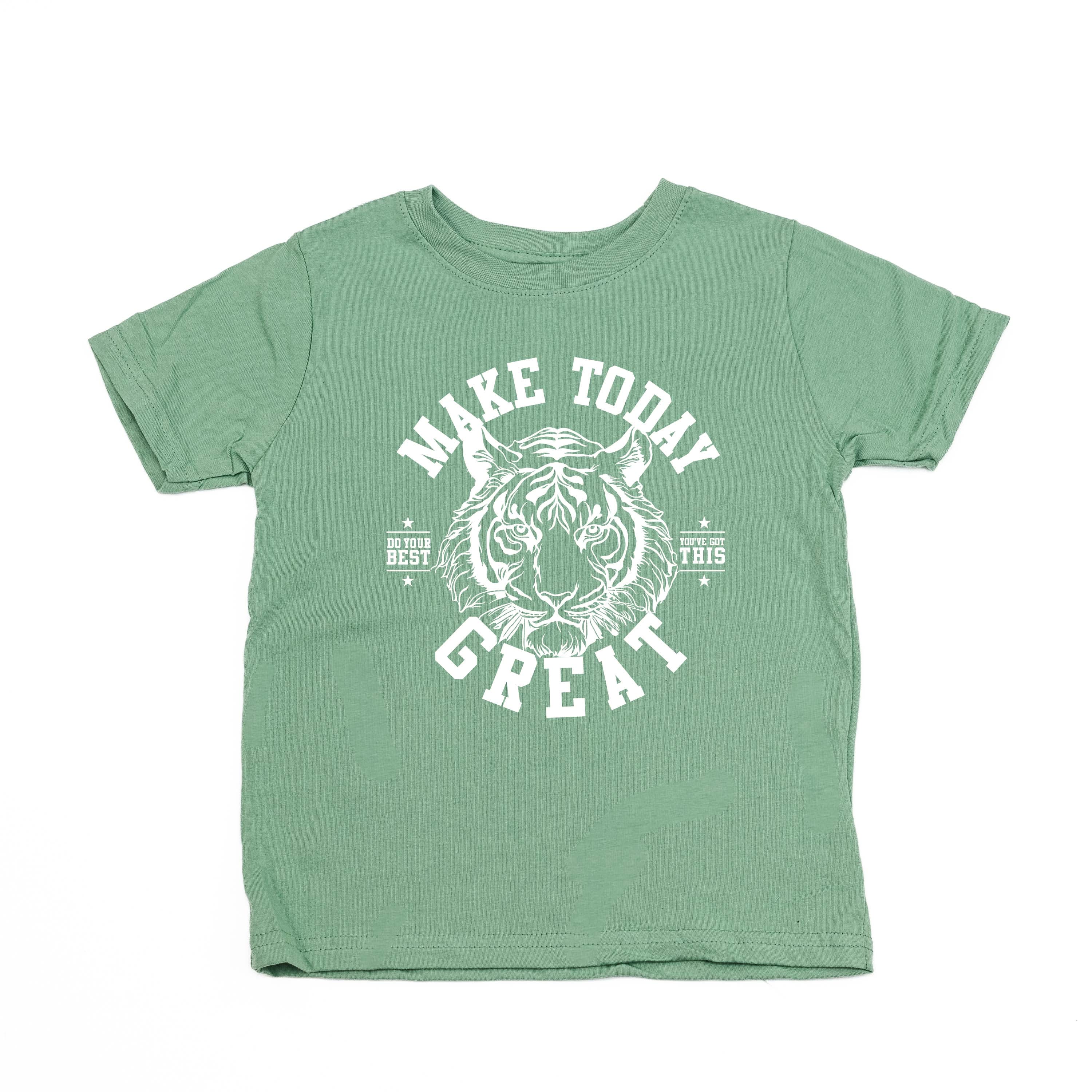 Make Today Great - Tiger - Child Tee Little Mama Shirt Shop