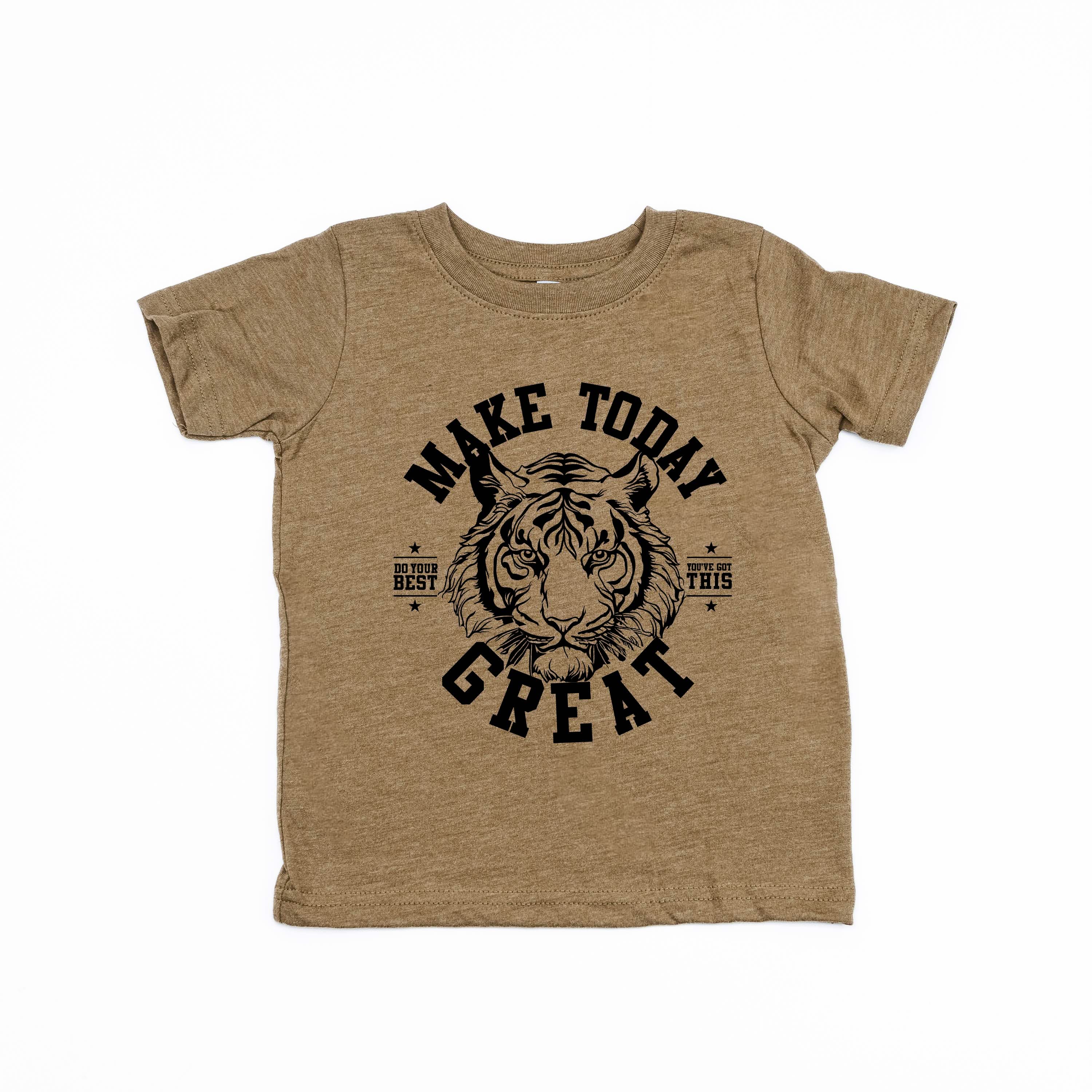 Make Today Great - Tiger - Child Tee Little Mama Shirt Shop