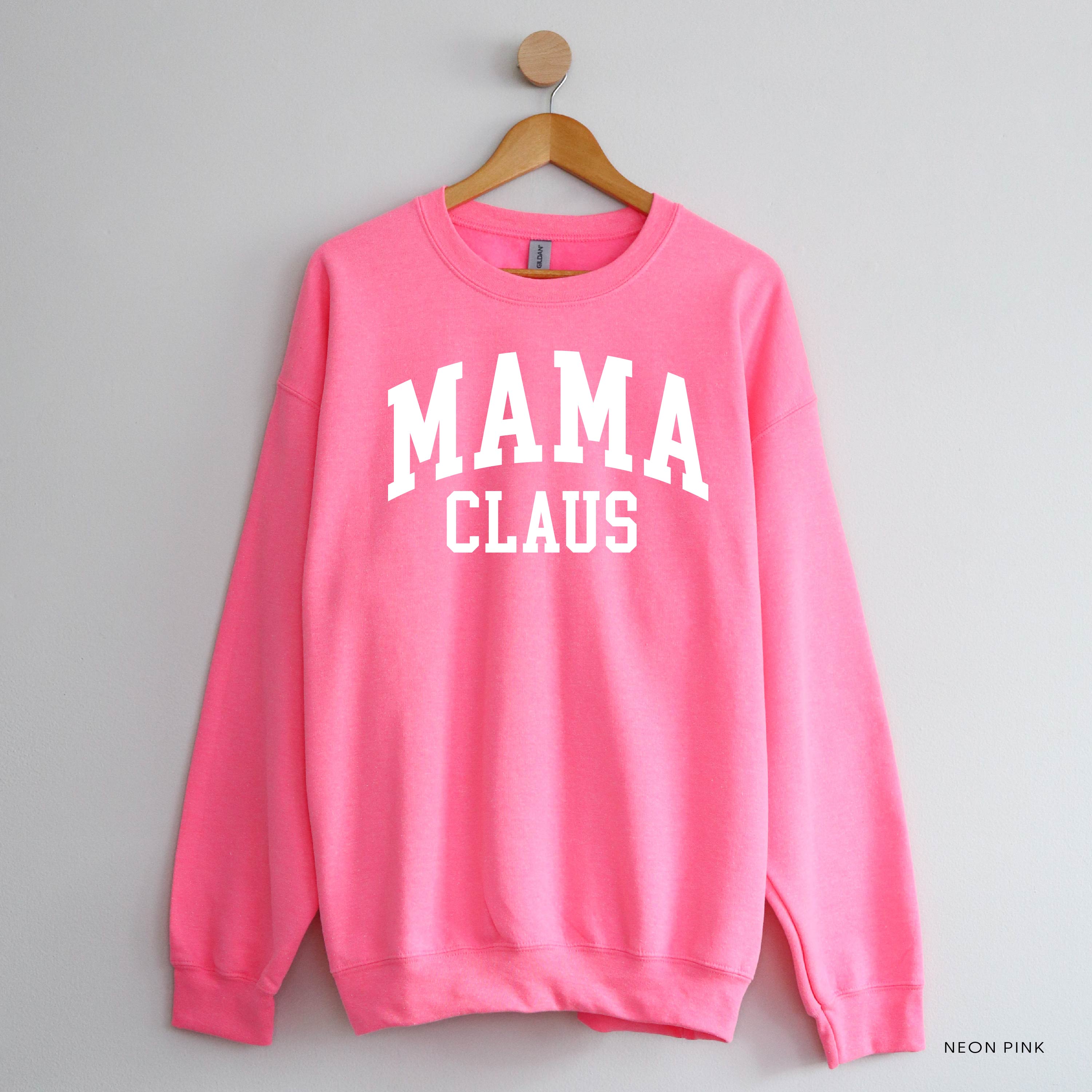 Mama Claus - BASIC Fleece Little Mama Shirt Shop LLC
