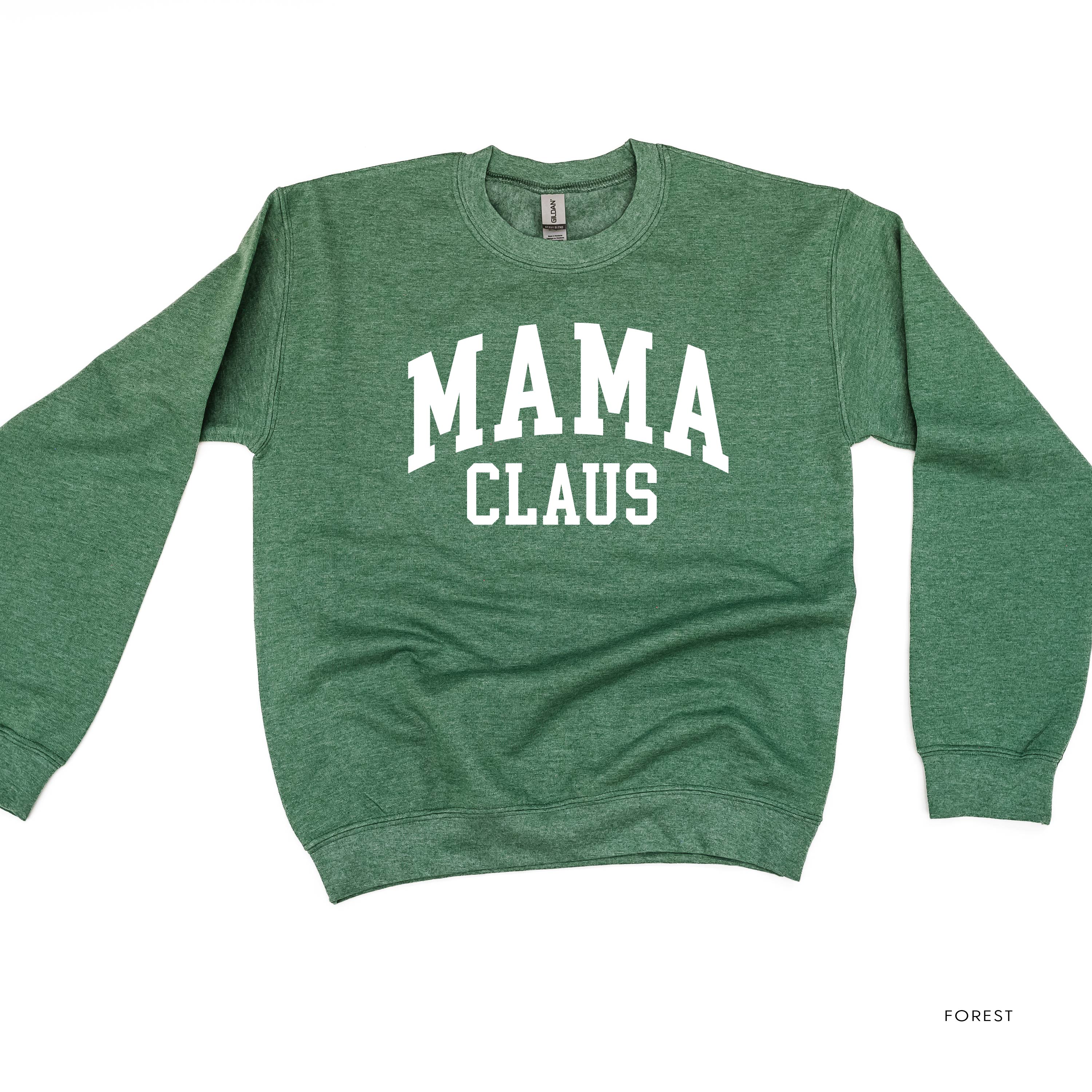 Mama Claus - BASIC Fleece Little Mama Shirt Shop LLC