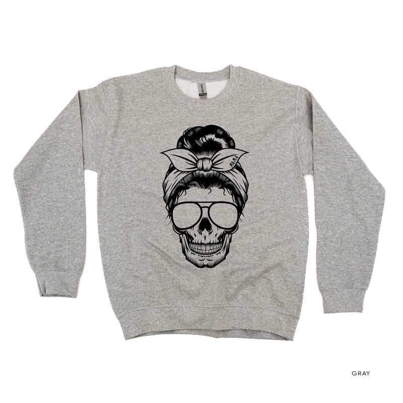 Mama Skull - Basic Fleece Crewneck