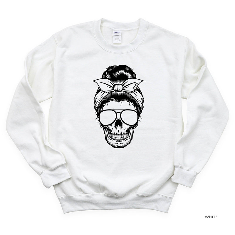 Mama Skull - Basic Fleece Crewneck