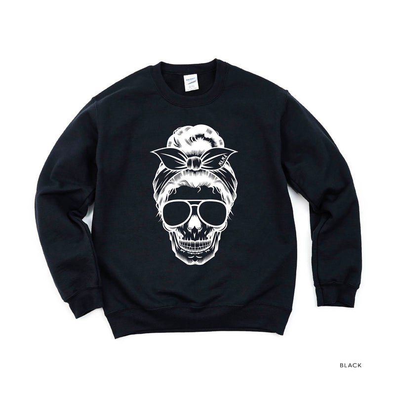 Mama Skull - Basic Fleece Crewneck