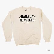 Mama of Monsters - Basic Fleece Crewneck Little Mama Shirt Shop LLC
