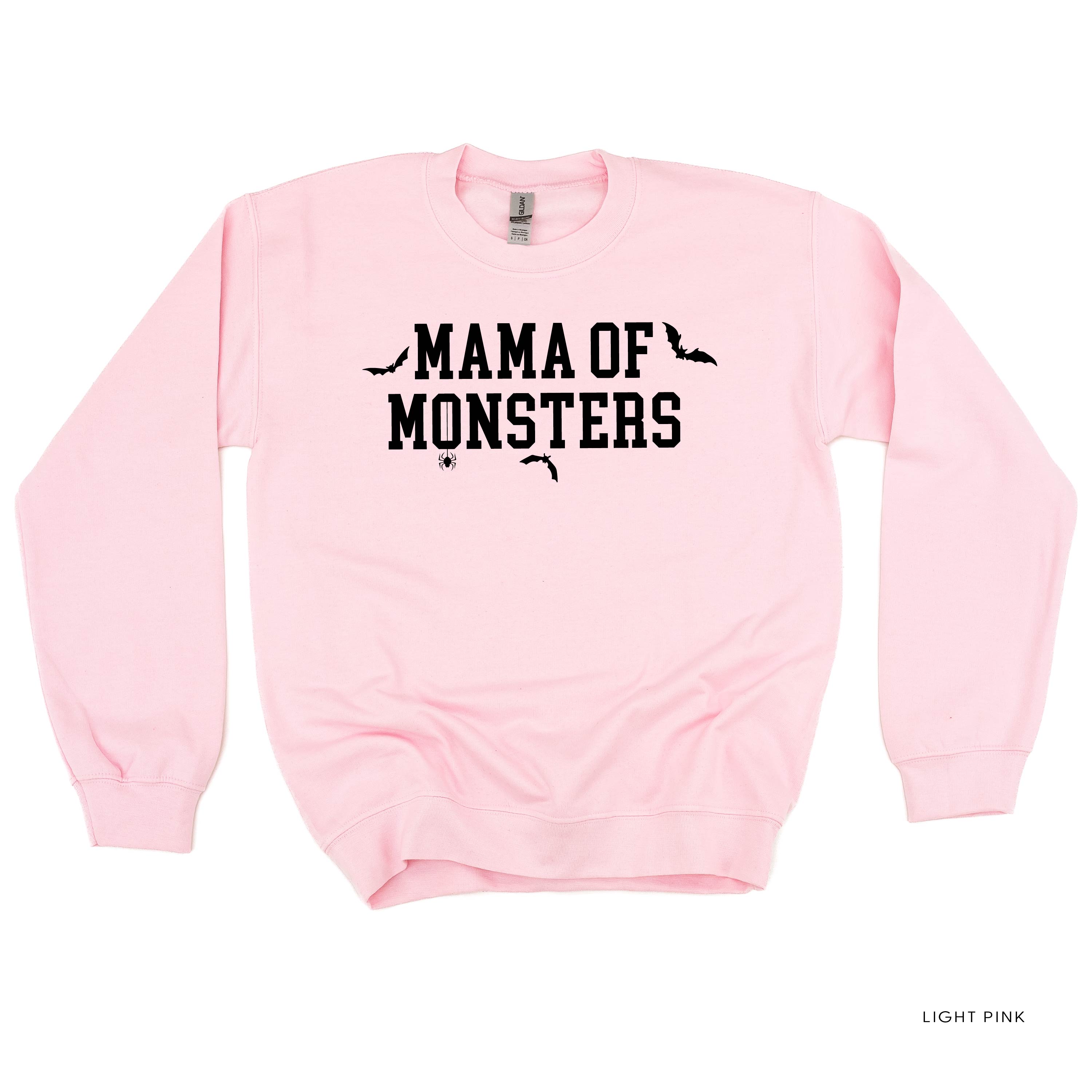 Mama of Monsters - Basic Fleece Crewneck Little Mama Shirt Shop LLC