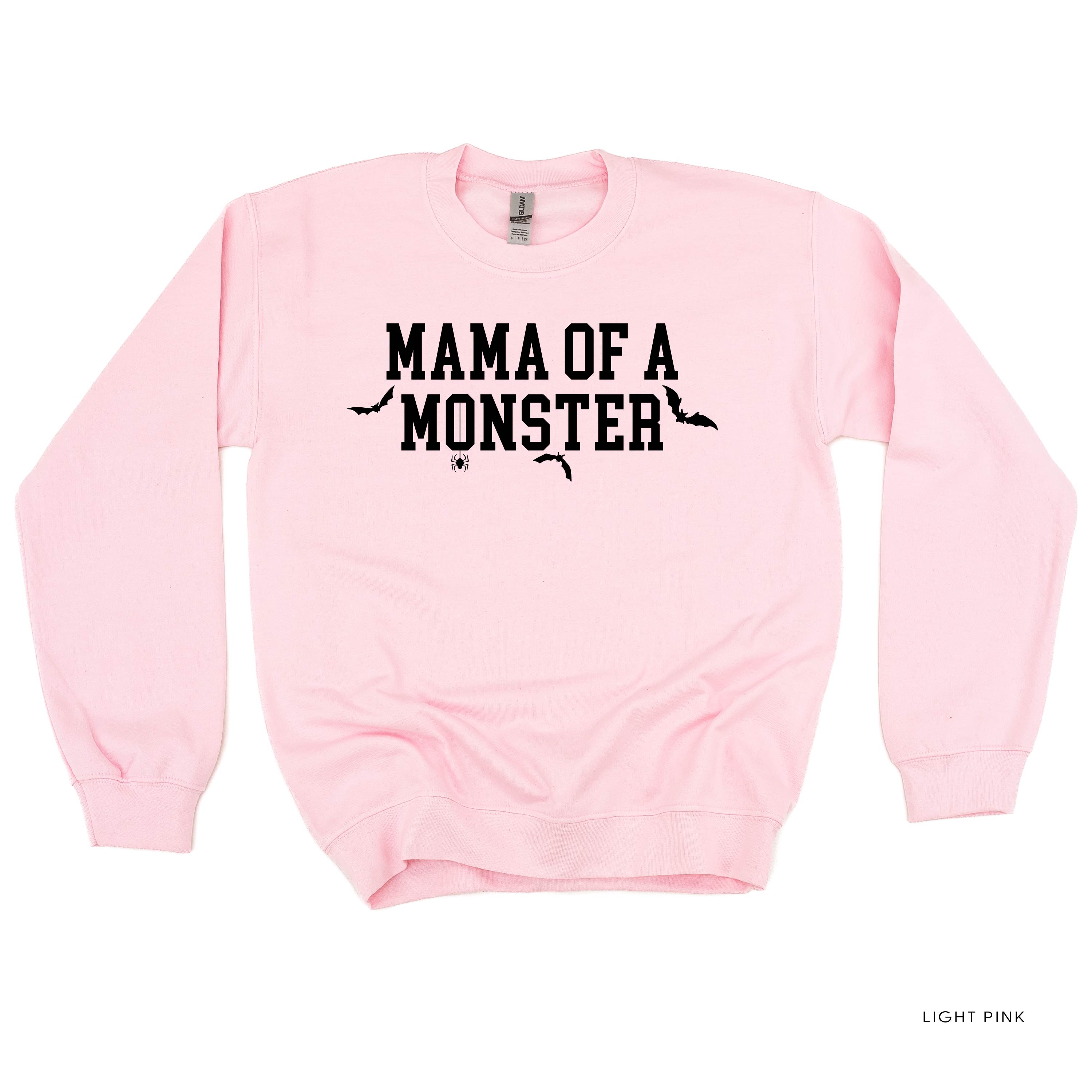 Mama of a Monster - Basic Fleece Crewneck Little Mama Shirt Shop LLC