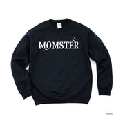 Momster - Basic Fleece Crewneck Little Mama Shirt Shop LLC