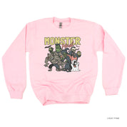 Monster Mash - Basic Fleece Crewneck Little Mama Shirt Shop LLC