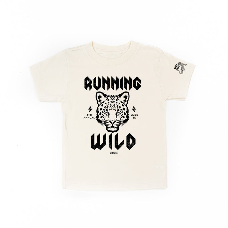 Short Sleeve Child Tee - RUNNING WILD - 2024 5K Race Day Shirt