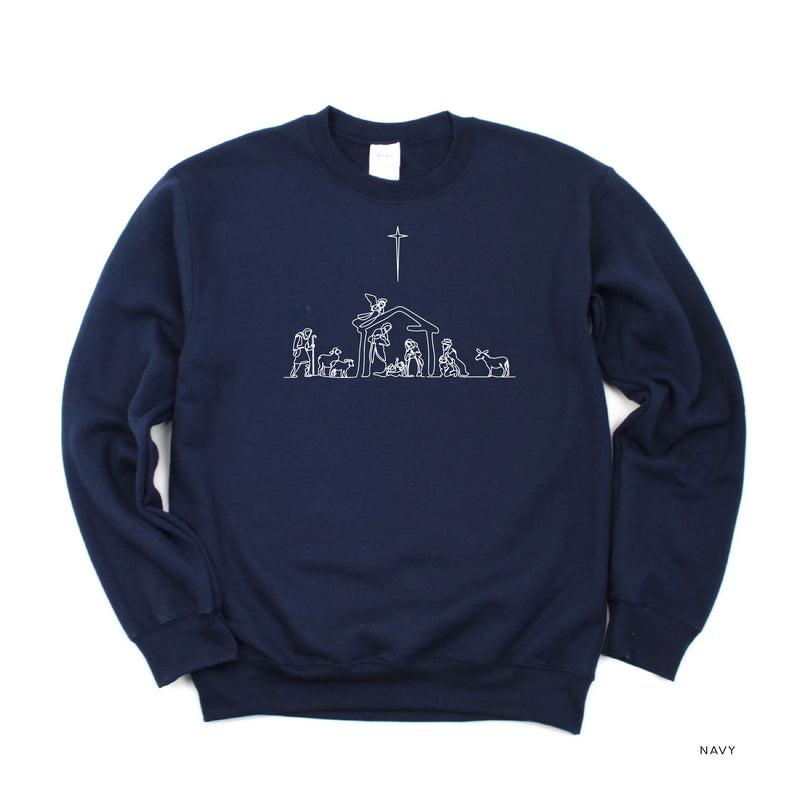 Nativity Scene - BASIC Fleece