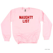 Naughty List - BASIC Fleece Little Mama Shirt Shop LLC