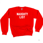 Naughty List - BASIC Fleece Little Mama Shirt Shop LLC