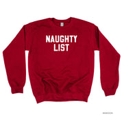 Naughty List - BASIC Fleece Little Mama Shirt Shop LLC