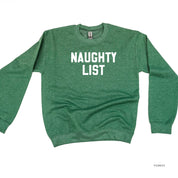 Naughty List - BASIC Fleece Little Mama Shirt Shop LLC