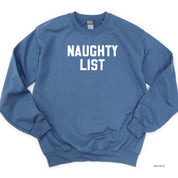Naughty List - BASIC Fleece Little Mama Shirt Shop LLC