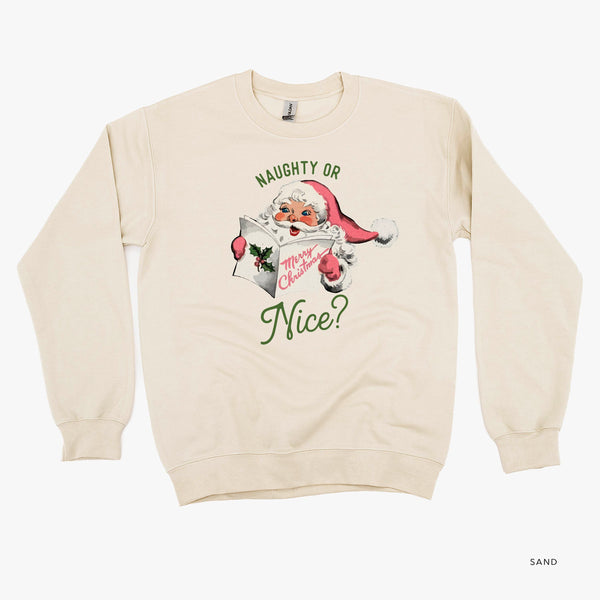 Naughty Or Nice? - BASIC Fleece