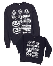 Night of Horrors - Set of 2 Black Basic Fleece Sweaters Little Mama Shirt Shop