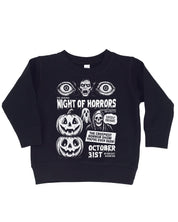 Night of Horrors - Black Child Sweater Little Mama Shirt Shop