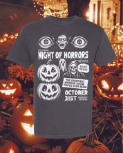 Night of Horrors - Comfort Colors Tee Little Mama Shirt Shop