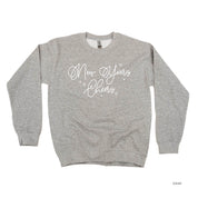 New Years Cheers - Stars/Script - BASIC Fleece Little Mama Shirt Shop LLC