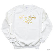 New Years Cheers - Stars/Script - BASIC Fleece Little Mama Shirt Shop LLC