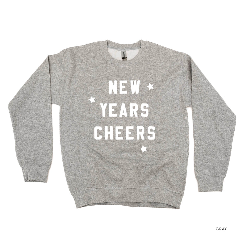 New Years Cheers - Block Font - BASIC Fleece