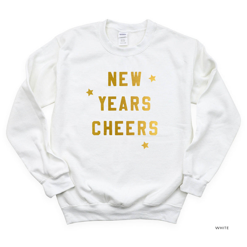 New Years Cheers - Block Font - BASIC Fleece