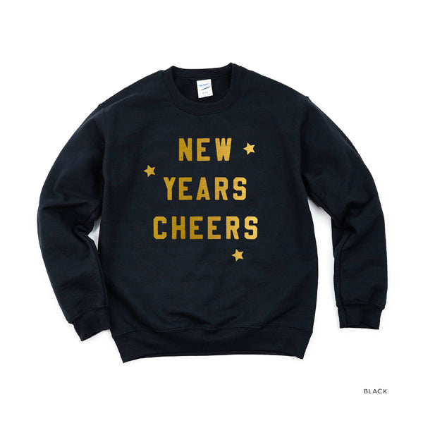 New Years Cheers - Block Font - BASIC Fleece