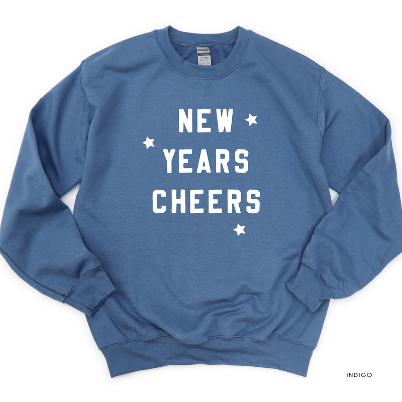 New Years Cheers - Block Font - BASIC Fleece