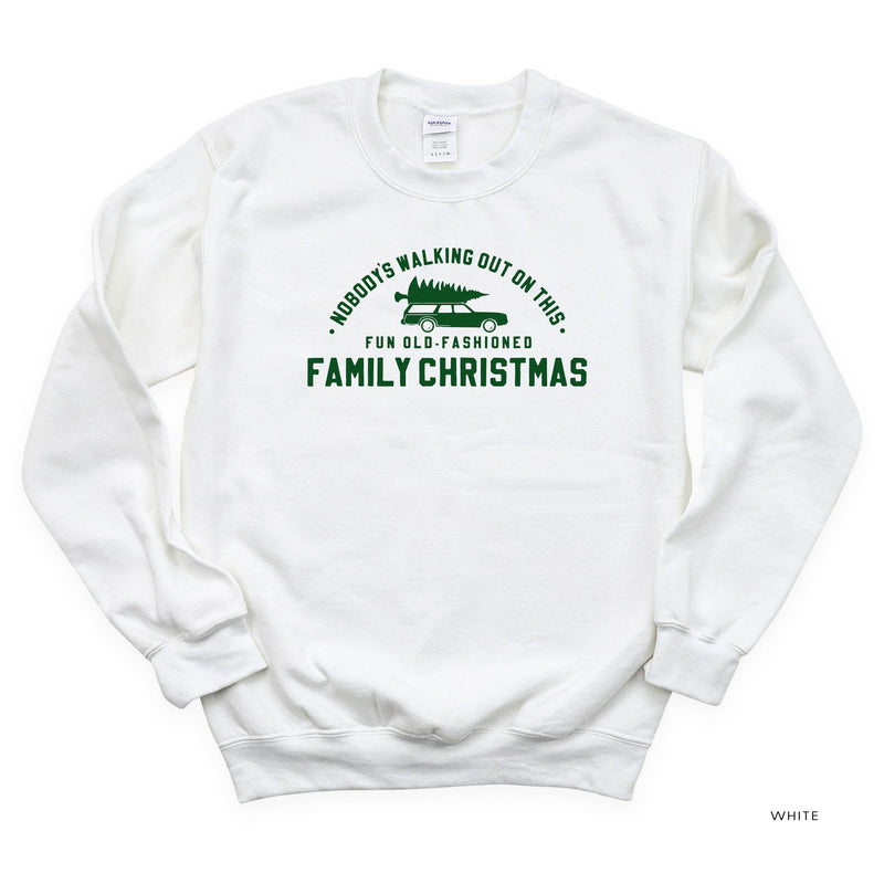 Nobody's Walking Out On This Fun Old-Fashioned Family Christmas - BASIC Fleece