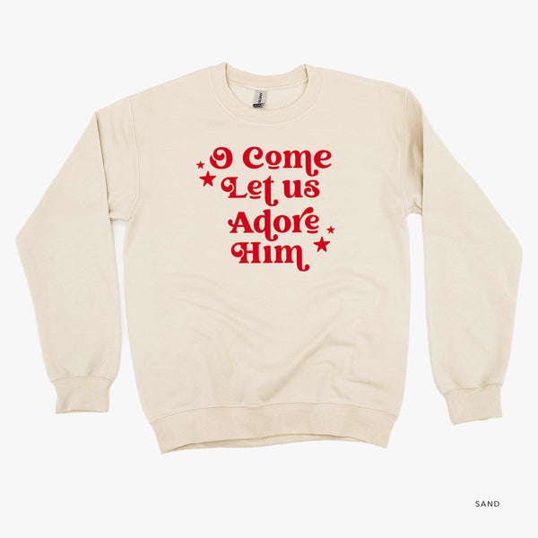 O Come Let Us Adore Him - BASIC Fleece