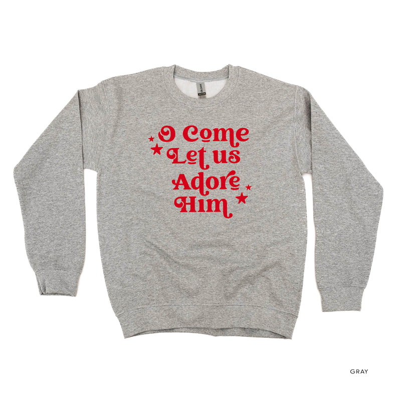 O Come Let Us Adore Him - BASIC Fleece