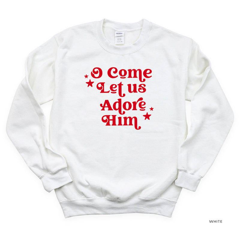 O Come Let Us Adore Him - BASIC Fleece