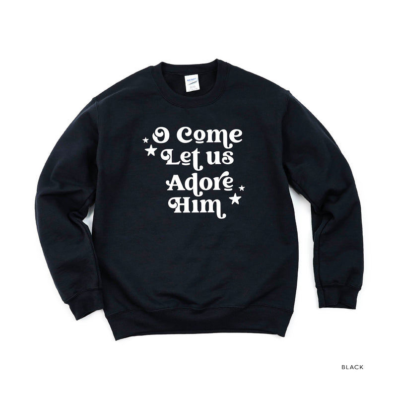 O Come Let Us Adore Him - BASIC Fleece