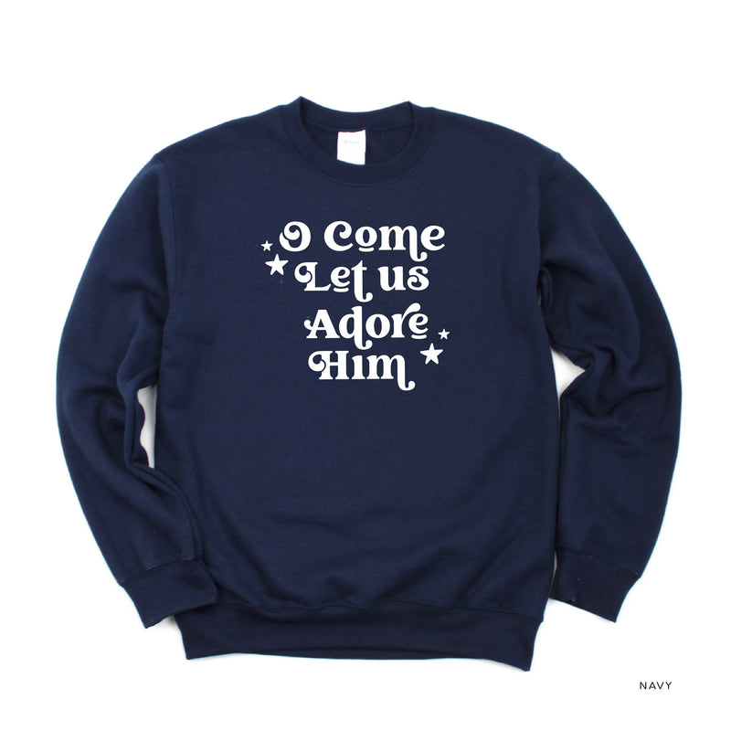 O Come Let Us Adore Him - BASIC Fleece