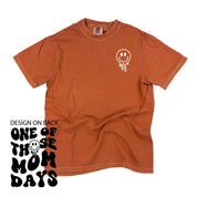 Melting Motherhood - ONE OF THOSE MOM DAYS - (w/ Melty Smiley) - Comfort Colors Tee Little Mama Shirt Shop