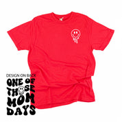 Melting Motherhood - ONE OF THOSE MOM DAYS - (w/ Melty Smiley) - Comfort Colors Tee Little Mama Shirt Shop