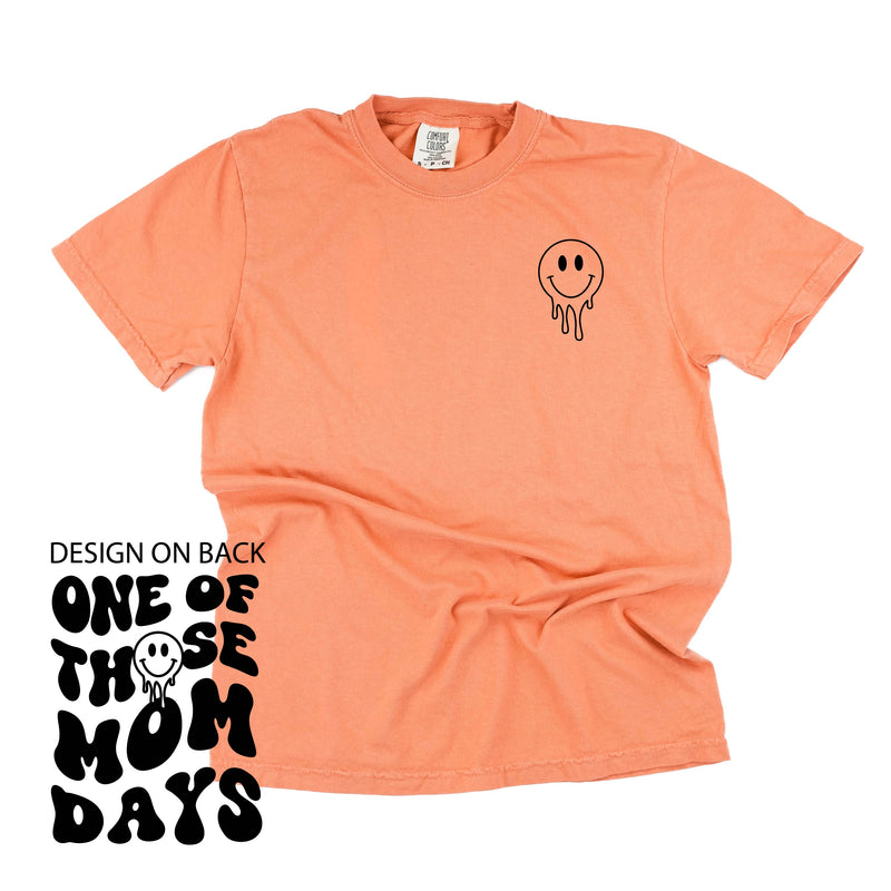 COMFORT COLORS TEE - Melting Motherhood - ONE OF THOSE MOM DAYS - (w/ Melty Smiley)