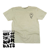 Melting Motherhood - ONE OF THOSE MOM DAYS - (w/ Melty Smiley) - Comfort Colors Tee Little Mama Shirt Shop