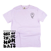 Melting Motherhood - ONE OF THOSE MOM DAYS - (w/ Melty Smiley) - Comfort Colors Tee Little Mama Shirt Shop