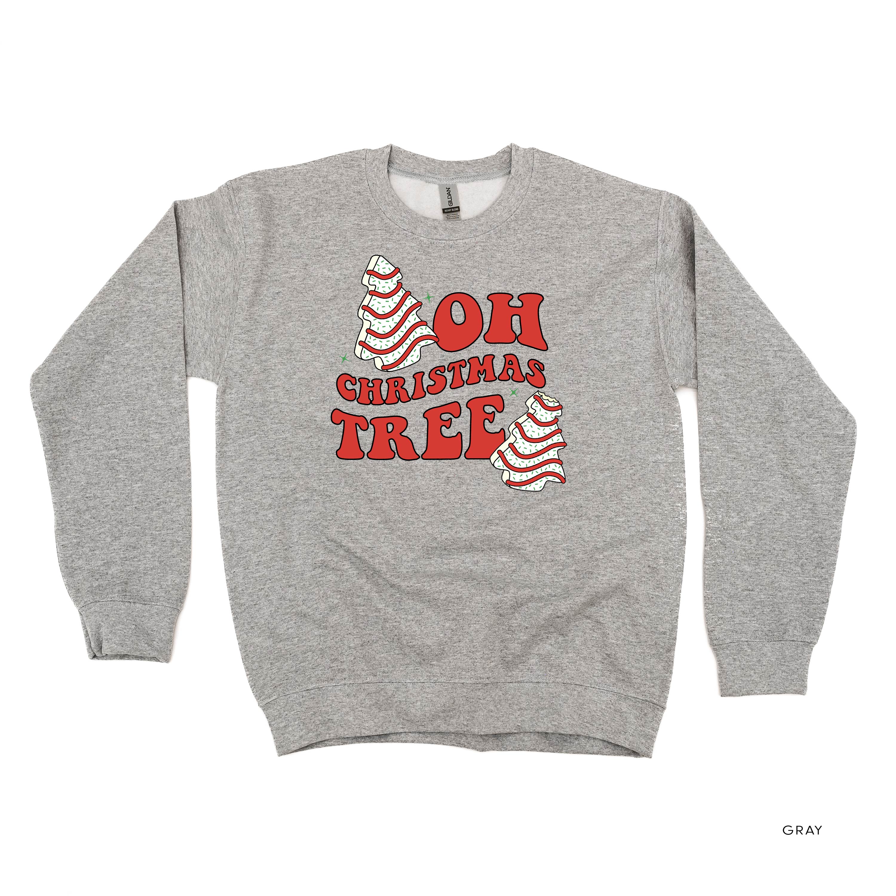 Oh Christmas Tree - BASIC Fleece Little Mama Shirt Shop LLC