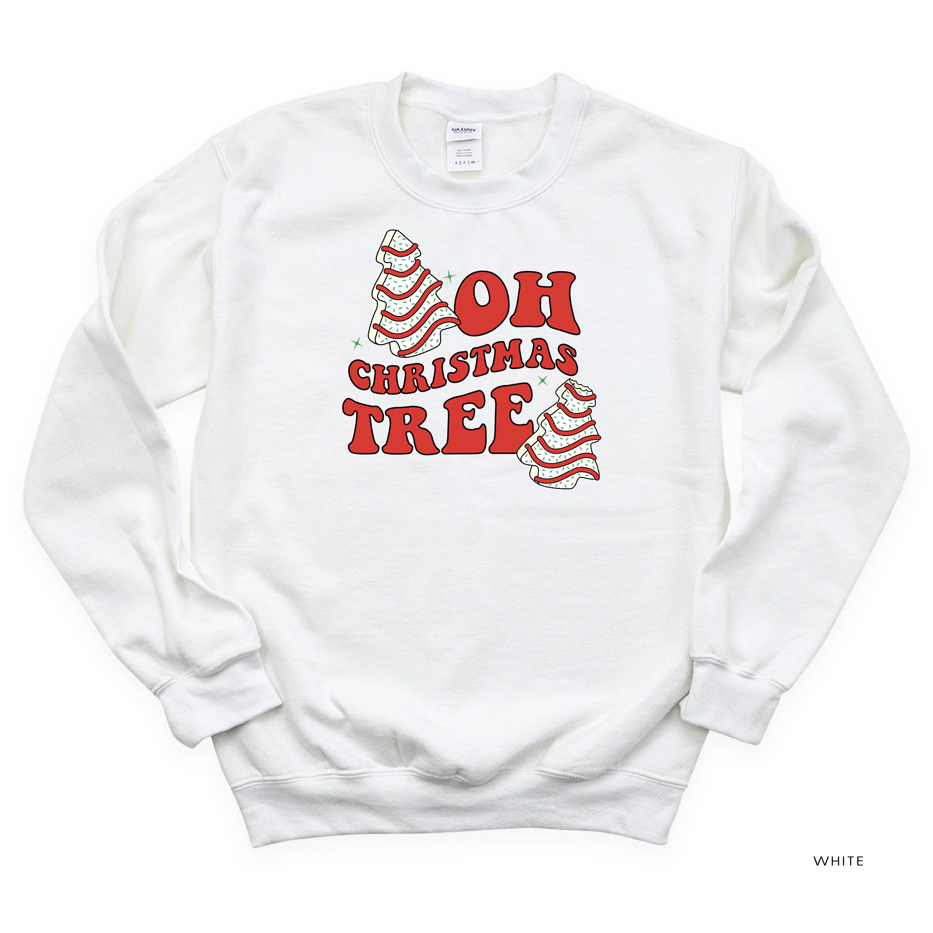 Oh Christmas Tree - BASIC Fleece Little Mama Shirt Shop LLC