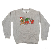 Oh Snap - Gingerbread Man - BASIC Fleece Little Mama Shirt Shop LLC