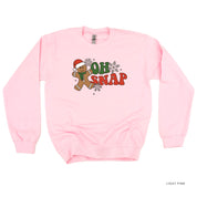 Oh Snap - Gingerbread Man - BASIC Fleece Little Mama Shirt Shop LLC