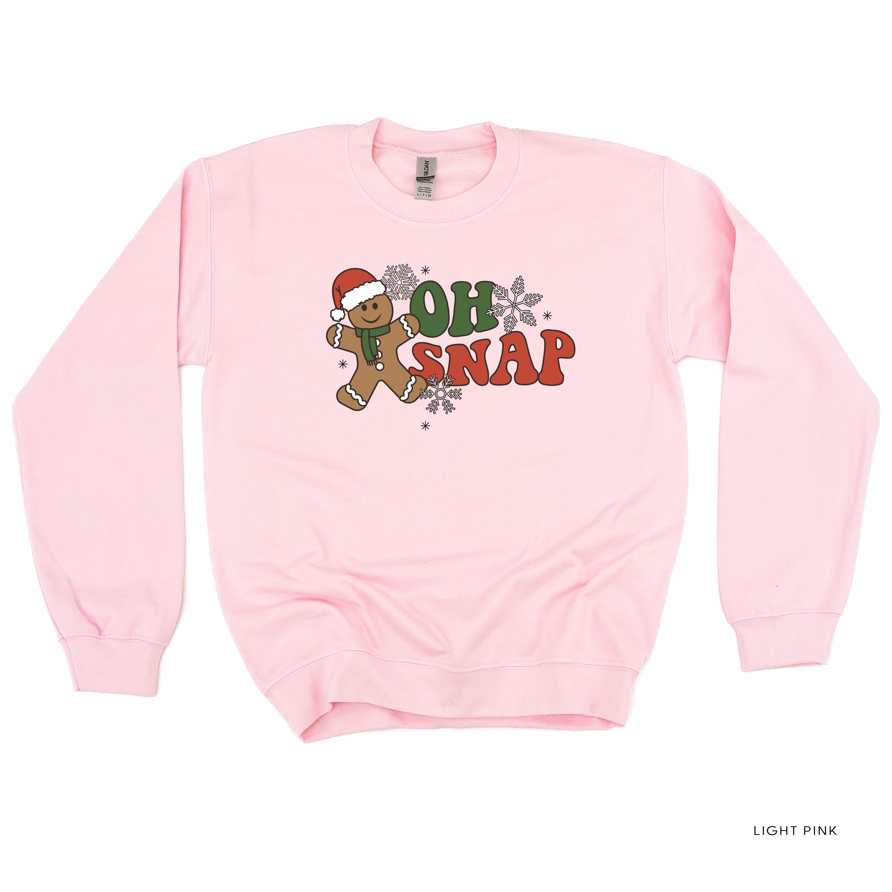 Oh Snap - Gingerbread Man - BASIC Fleece Little Mama Shirt Shop LLC