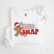 Oh Snap - Gingerbread Man - BASIC Fleece Little Mama Shirt Shop LLC