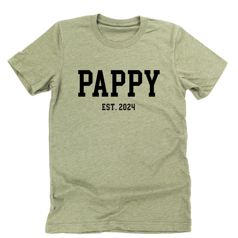 PAPPY - EST. (Select Your Year) - Unisex Tee