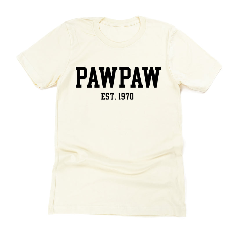 PAWPAW - EST. (Select Your Year) - Unisex Tee